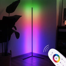 Load image into Gallery viewer, RGB LED Corner Floor Lamps