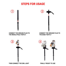 Load image into Gallery viewer, LED Garden Owl Solar Lights Patio Yard Lawn Stake Lamp Party Decor