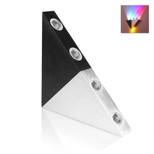Load image into Gallery viewer, Colorful 5W Aluminum Triangle LED Wall Light Lamp
