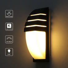 Load image into Gallery viewer, 8W LED Waterproof Wall Light Warm White Lamp