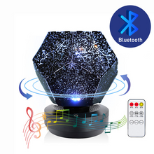 Load image into Gallery viewer, Bluetooth Speaker Star Light Projector Starry LED Galaxy Lamp