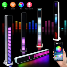 Load image into Gallery viewer, RGB LED Music Sound Control LED Symphony Pickup Light