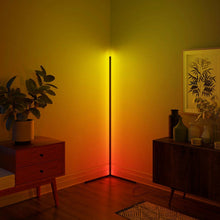 Load image into Gallery viewer, RGB LED Corner Floor Lamps
