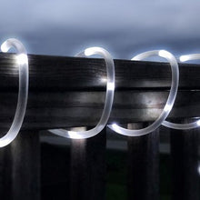 Load image into Gallery viewer, 50 LED Bright White Solar Rope Light