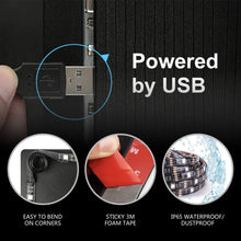Load image into Gallery viewer, RGB TV LED Backlight Strip USB Powered, 24in-60in,Bluetooth APP