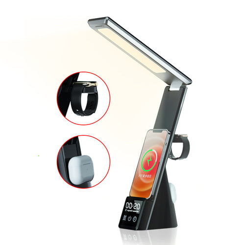 Lumi-Mini - 7 in 1 Multifunctional LED Desk Lamp with wireless charger