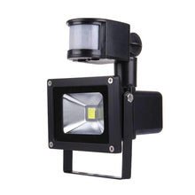 Load image into Gallery viewer, 10W 900LM LED Infrared Motion Sensor Floodlight Lamp with Solar Panel
