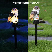 Load image into Gallery viewer, LED Garden Owl Solar Lights Patio Yard Lawn Stake Lamp Party Decor
