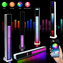 Load image into Gallery viewer, RGB LED Music Sound Control LED Symphony Pickup Light
