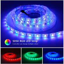 Load image into Gallery viewer, SMD 12V DC RGB 5050 Flexible Led Strip Lights
