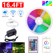 Load image into Gallery viewer, 5050 RGB Wifi Remote Control 10M 24 Keys 300 Lights LED Strip
